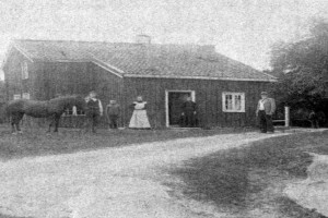 Bilde av Framhus vest for uthuset til Haakestad